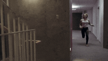 Jill Wagner Running GIF by Hallmark Mystery