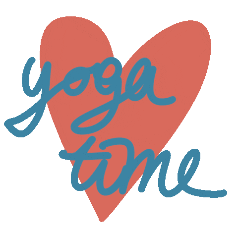 Yoga Yogatime Sticker by Naturnaht