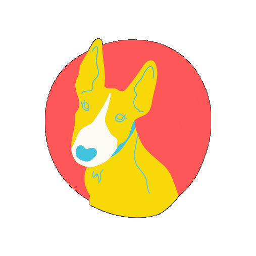 Bull Terrier Dog Sticker