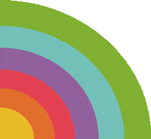 Rainbow Pride Sticker by Tree Femme Collective