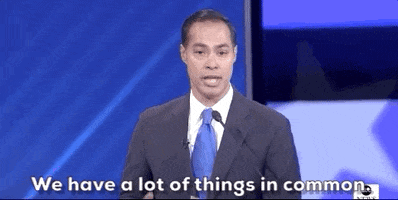 Democratic Debate We Have A Lot Of Things In Common GIF by GIPHY News