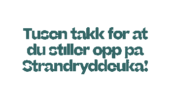 Strandryddeuka Frivillig Sticker