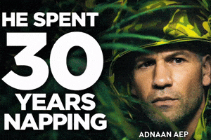 Jon Bernthal Nap GIF