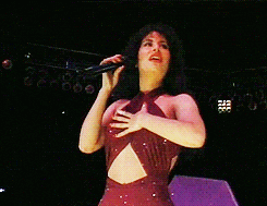 Selena Quintanilla-Perez.