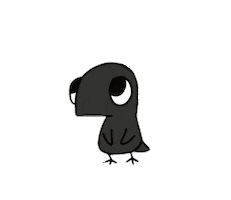 Black Sticker