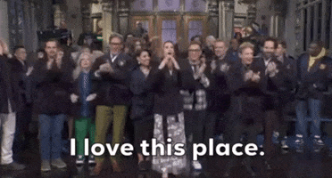 Snl I Love This Place GIF by Saturday Night Live