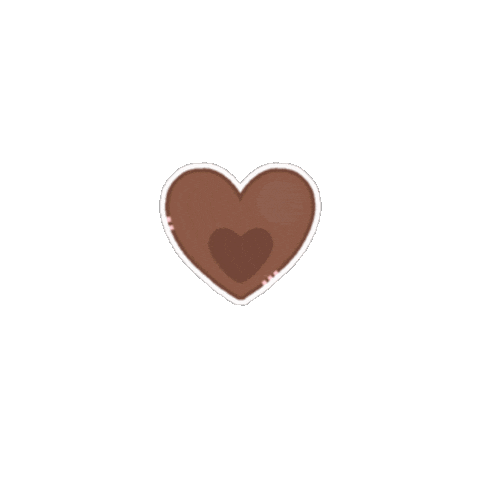 Chocolate Hearts Sticker