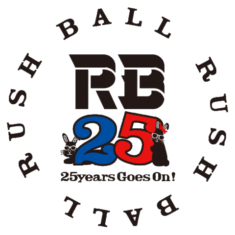 RUSH BALL Sticker