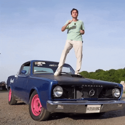 Dance Muscle Car GIF