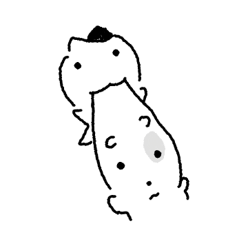 강아지 냥이 Sticker