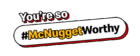 Best Friend Nuggets Sticker by McDonaldsUK