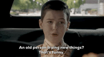Sheldon Cooper Old People GIF by CBS