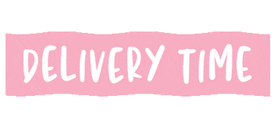 Delivery Thank You Sticker by Pretty Little Designs