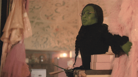 Ariana Grande Smile GIF by Wicked - Find & Share on GIPHY