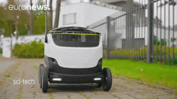 euronews technology euronews delivery robot GIF