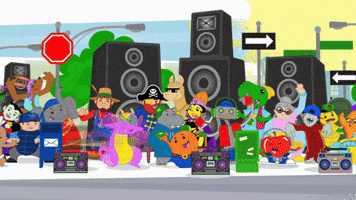 Happy Hip Hop GIF by Mother Goose Club