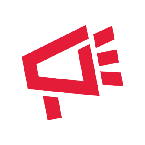 Megaphone Duchenne Sticker by Parent Project Muscular Dystrophy