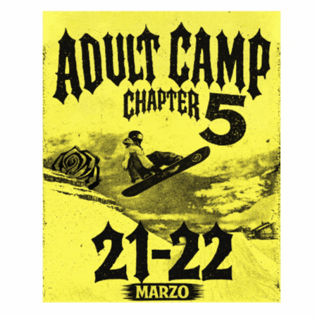 Adult Camp Chapter GIF by The Garden snowboard