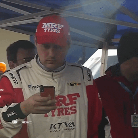 Driver What GIF by FIA European Rally Championship