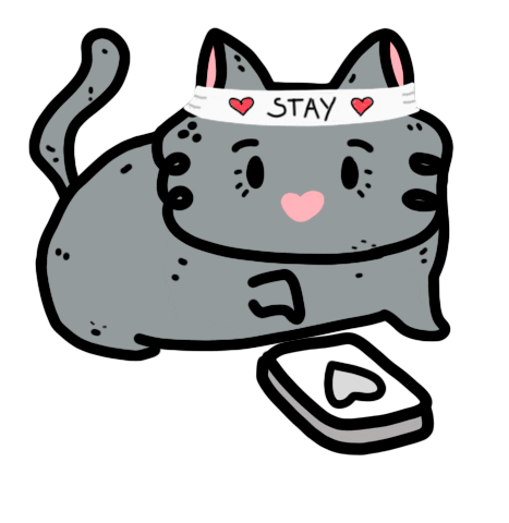 sostraykids love kpop cat like Sticker