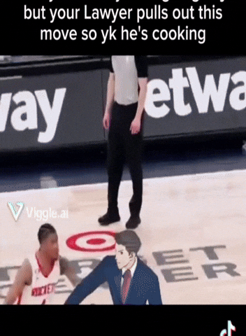Ace Attorney Basketball GIF