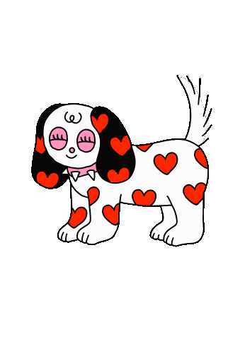 Dog Love Sticker