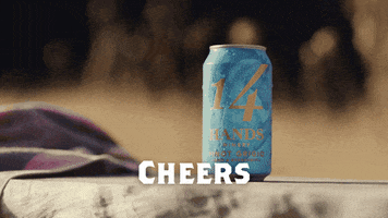 Cheers Wine GIF by 14 Hands Winery