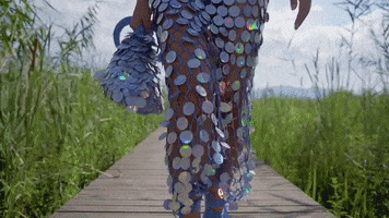 New York Fashion Week Sequins GIF by NYFW: The Shows