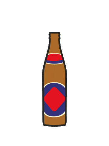 Bierflasche Sticker by Linzer Bier