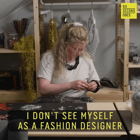 Fashion Designer GIF by 60 Second Docs