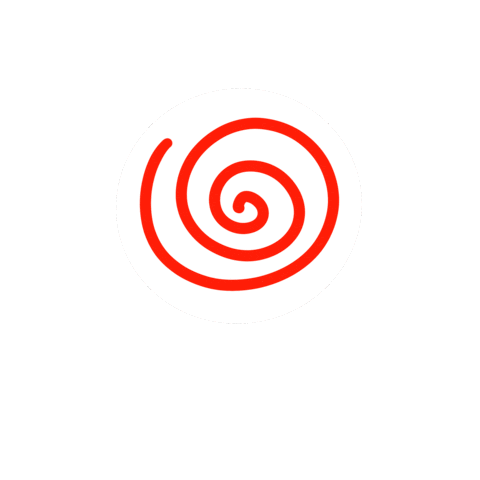 Circle Spiral Sticker