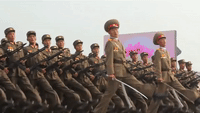 North Korean high-step