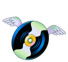 Dance Flying Sticker