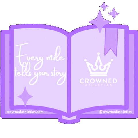 Book Rundisney Sticker by CrownedAthletics