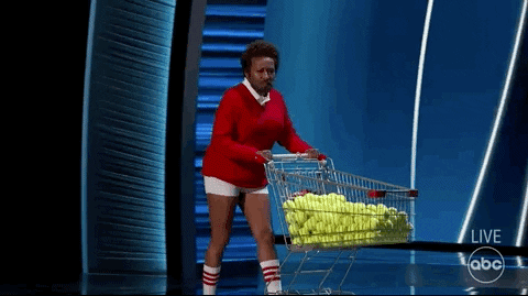 Wanda Sykes Tennis GIF by The Academy Awards - Find & Share on GIPHY