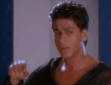 Image result for shahrukh khan kuch kuch hota hai gif