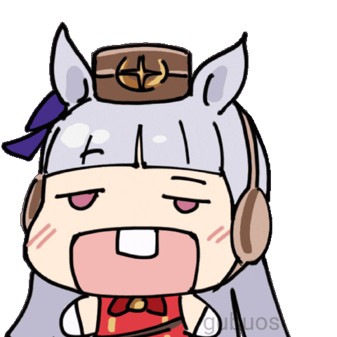 Uma Musume Goldship Sticker