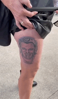 Fan Shows Off Shane Warne Tattoo