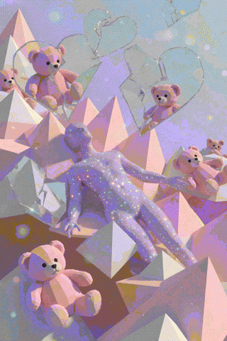 Broken Heart Breaking Up GIF by The LSD Hotel