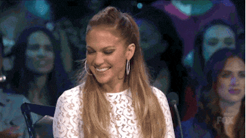 Jennifer Lopez Laughing GIF by American Idol