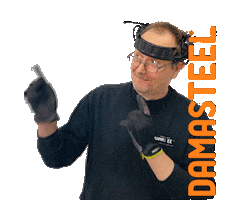 Damasteel Sticker