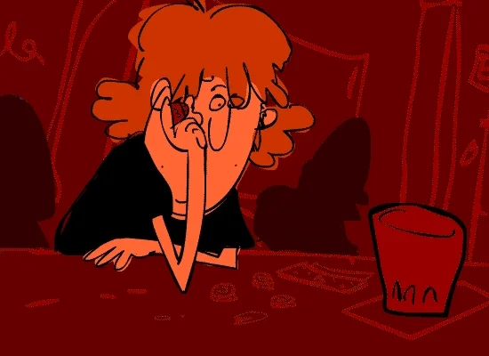 animation drinking GIF by Greg Miller