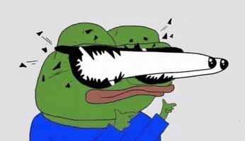 Sunglasses Pepe GIF