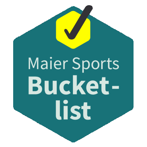 Bucketlist Sticker by maiersports