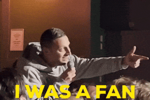 Tim Robinson Fan GIF