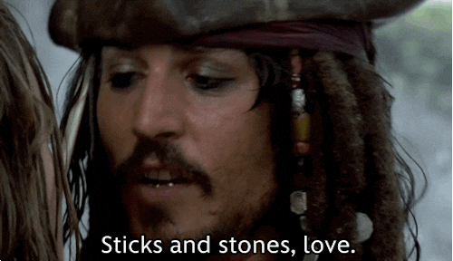 Sticks-and-stones GIFs - Get the best GIF on GIPHY