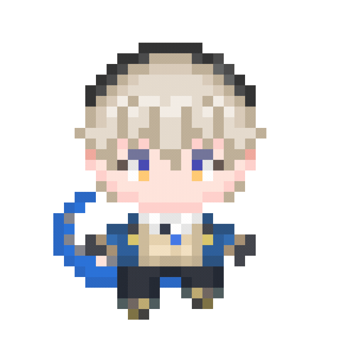 Pixel 8Bit Sticker