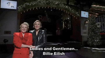 Billie Eilish Snl GIF by Saturday Night Live