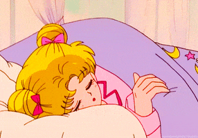 Tired Sailor Moon GIF