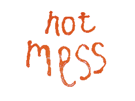 Hot Mess Sticker by Big Noise